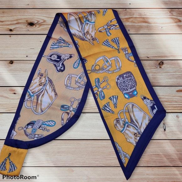 💞 Ribbon Scarf (Tied Scarf) - Picture 4 of 6